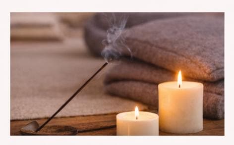Restful yin yoga practice