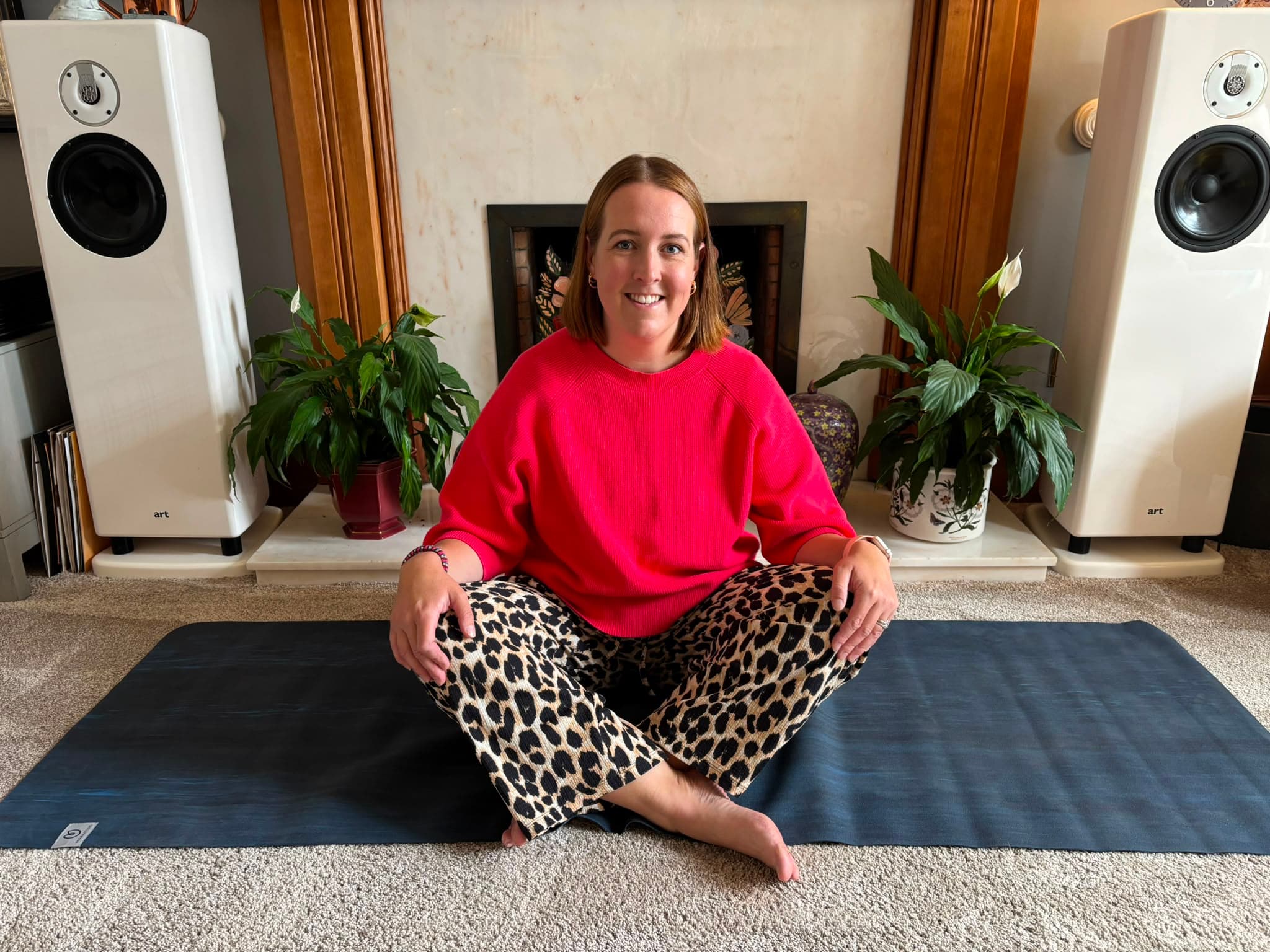 Katy, yoga teacher at Nirvana Yoga